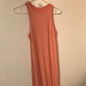 Peach colored dress size small